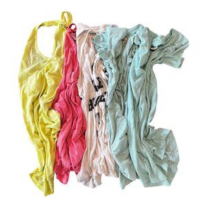 Victoria’s Secret PINK Tank & T-Shirt Bundle Women’s Size Large (6 pcs)